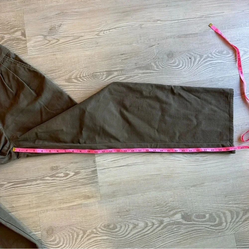 Wilfred Free Aritzia Dion Pant size 4 brown women’s pleated wide leg pants - Picture 10 of 12